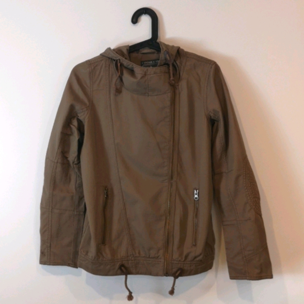 I. Spiewak & Sons Khaki Side Zip Jacket